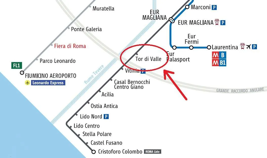 Apartment Metro Tor Di Valle-1